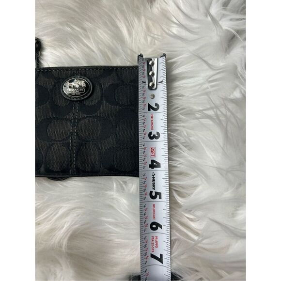 Coach black clutch small wallet - Picture 5 of 6